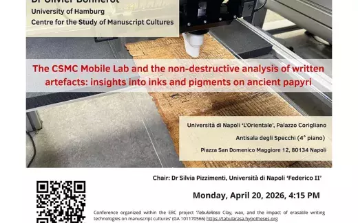 Ink, wax, and the non-destructive analysis of written artefacts