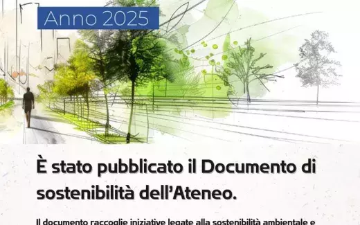 Pubblicato il Documento di sostenibilità dell’Ateneo