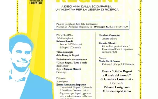 Le Università per Giulio Regeni. A dieci anni dalla scomparsa, un'iniziativa per la libertà di ricerca