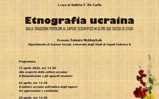 Etnografia ucraina. Dalle tradizioni popolari al sapere scientifico in oltre due secoli di studi