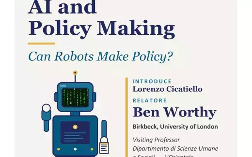 AI and policy making: can Robots make policy?