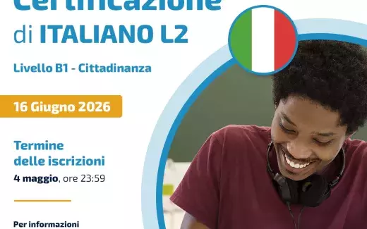 𝗦𝗼𝗻𝗼 𝗮𝗽𝗲𝗿𝘁𝗲 𝗹𝗲 𝗶𝘀𝗰𝗿𝗶𝘇𝗶𝗼𝗻𝗶 𝗮𝗹𝗹'𝗲𝘀𝗮𝗺𝗲 𝗽𝗲𝗿 𝗹𝗮 𝗰𝗲𝗿𝘁𝗶𝗳𝗶𝗰𝗮𝘇𝗶𝗼𝗻𝗲 𝗖𝗶𝗹𝘀 𝗕𝟭 𝗖𝗶𝘁𝘁𝗮𝗱𝗶𝗻𝗮𝗻𝘇𝗮