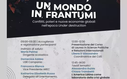 "Un mondo in frantumi. Conflitti, poteri e nuove economie globali nell’epoca Under destruction"