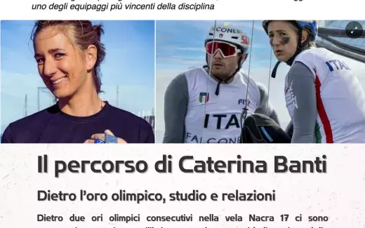 Caterina Banti dietro l’oro olimpico, studio e relazioni