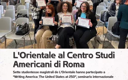 L'Orientale al Centro Studi Americani di Roma