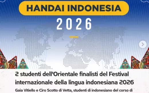 2 studenti dell’Orientale finalisti del Festival internazionale della lingua indonesiana 2026