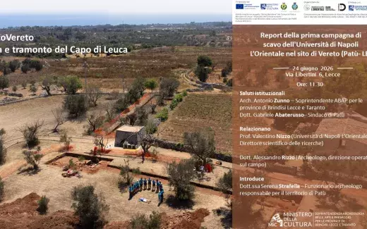 CONFERENZA STAMPA - presentazione dei risultati della prima campagna di scavo a Vereto 