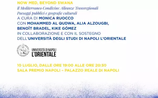 NOW MED BEYOND SWANA Il Mediterraneo Condiviso