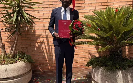 UNICORE all’Orientale: Mohamed Anur Kuku consegue la laurea magistrale