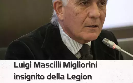 Luigi Mascilli Migliorini insignito della Legion d'onore