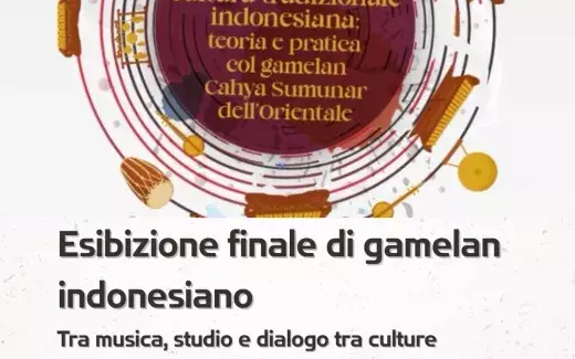 Esibizione finale di gamelan indonesiano