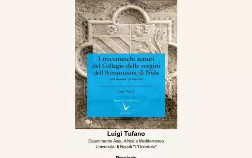 Presentazione del volume "I trecenteschi statuti del Collegio delle vergini dell'Annunziata di Nola"