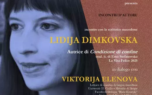 Incontro con la scrittrice macedone Lidija Dimkovska