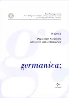 Annali. Sezione Germanica