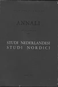 A.I.O.N. - Sez. Germanica.Studi Nederlandesi. Studi Nordici 1974-78