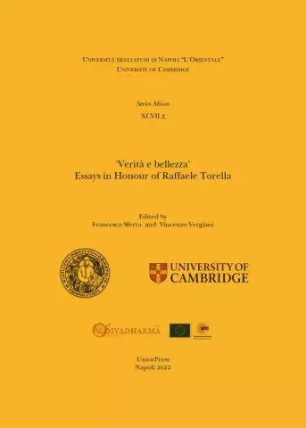 ‘Verità e bellezza’. Essays in Honour of Raffaele Torella (Volume II)