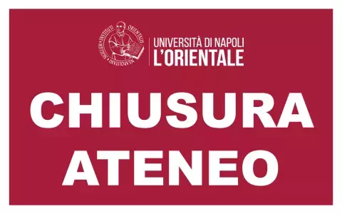 Chiusura ateneo