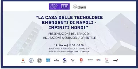 Casa delle Tecnologie Emergenti: presentazione del bando Incubazione