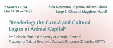 Nicole Shukin (University of Victoria, Canada) "Animal Capital"