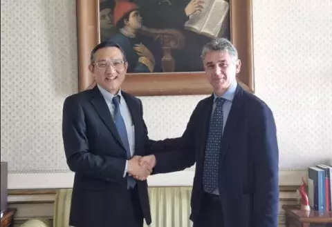 Incontro con l'Ambasciatore di Taiwan