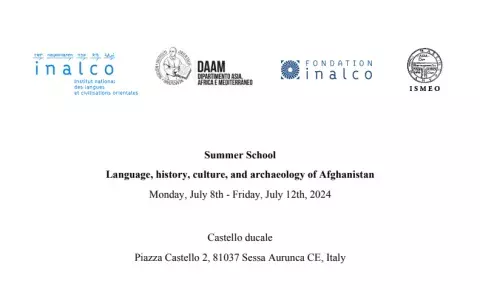 Summer School Language, history, culture, and archaeology of Afghanistan - CALL