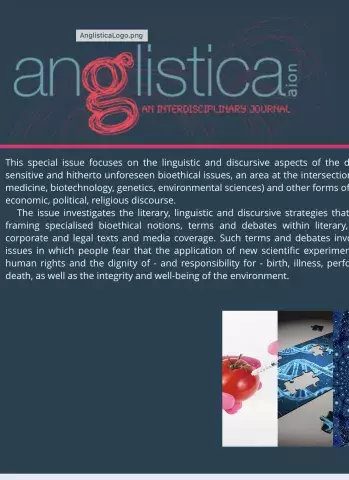 Anglistica A.I.O.N. an interdisciplinary journal