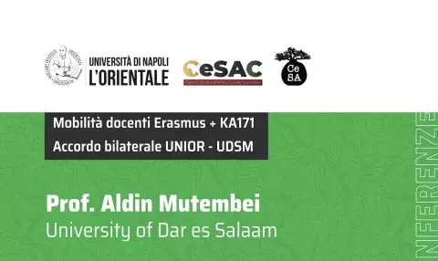 Conferenze del prof. Aldin Mutembei (Università di Dar es Salaam)