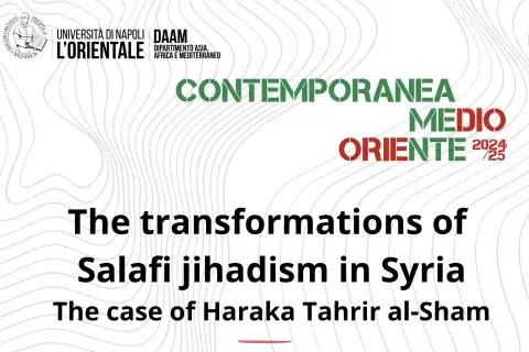 The transformations of Salafi jihadism in Syria. The case of Haraka Tahrir al-Sham