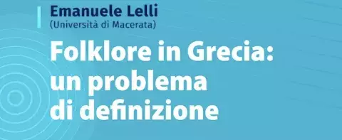 Folklore in Grecia: un problema di definizione