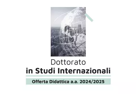 Dottorato in Studi internazionali - Offerta didattica 2024-2025