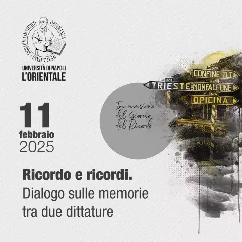 Ricordo e ricordi. Dialogo sulle memorie tra due dittature