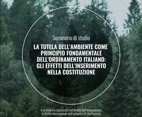 La tutela dell'ambiente come principio fondamentale dell'ordinamento italiano