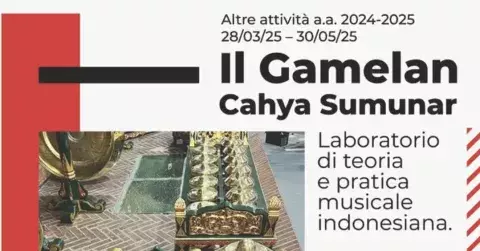 Il Gamelan Cahya Sumunar Laboratorio di teoria e pratica musicale indonesiana