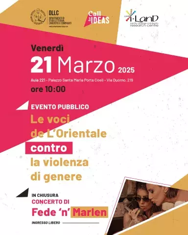 Le voci de L’Orientale contro la violenza di genere