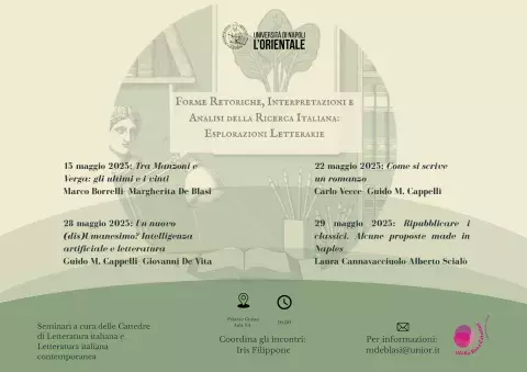 Forme retoriche, interpretazioni e analisi della ricerca italiana: esplorazioni letterarie