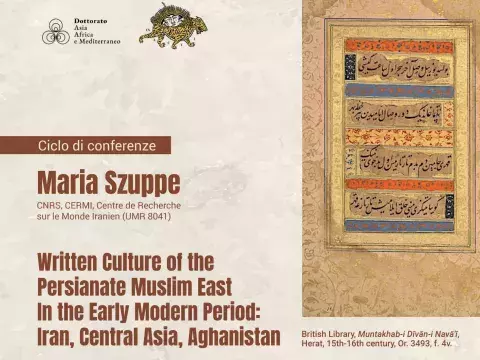 Written culture of the Persianate Muslim world in the early modern period: Iran, Central Asia, Afghanistan