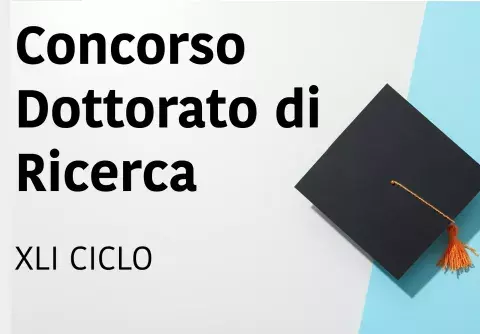 Corsi di Dottorato di ricerca – XLI ciclo