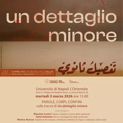 PAROLE, CORPI, CONFINI sulle tracce di Un dettaglio minore