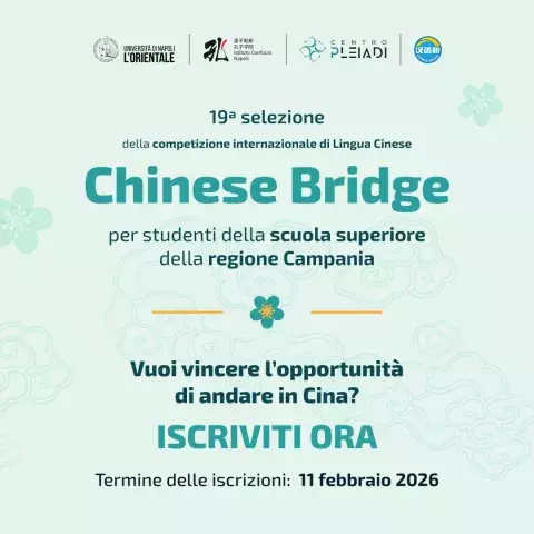 Chinese Bridge 2026 Studenti scuola superiore