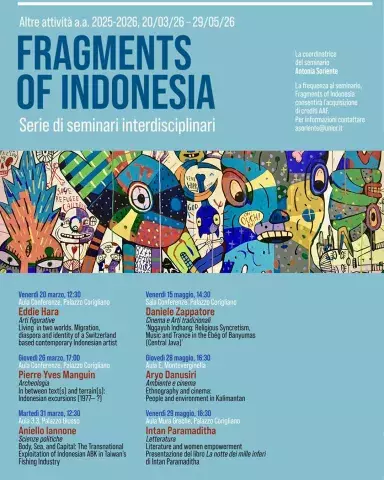 Serie di seminari interdisciplinari Fragments of Indonesia