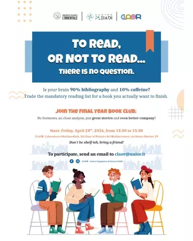 Partecipa al nostro English Book Club!