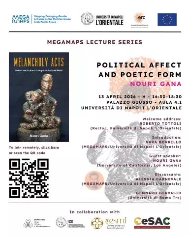 MEGAMAPS Lecture Series "Political Affect and Poetic Form"