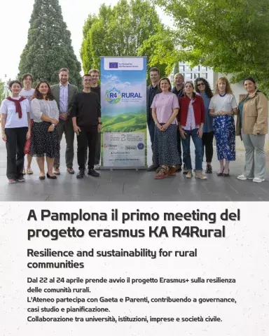 A Pamplona il primo meeting del progetto erasmus KA R4Rural