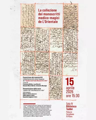 The Collection of the Islamic Manuscripts on Medicine and Magic at L’Orientale