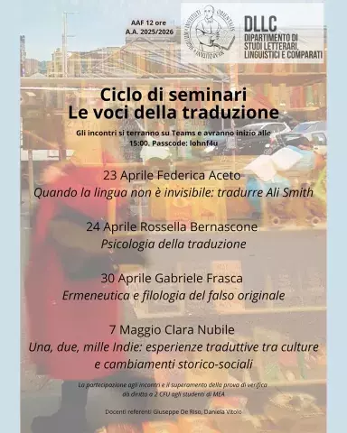 "Le voci della traduzione"