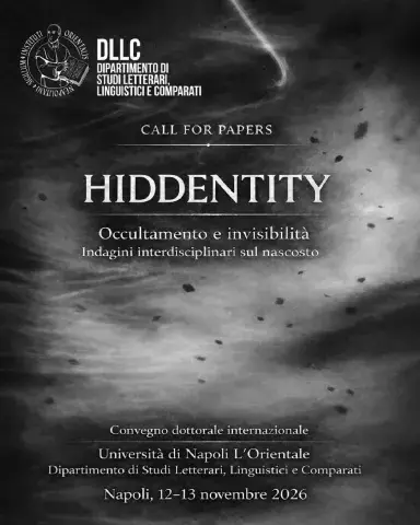 Hiddentity. Occultamento e invisibilità: indagini interdisciplinari sul nascosto