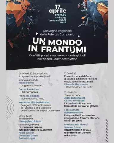 "Un mondo in frantumi. Conflitti, poteri e nuove economie globali nell’epoca Under destruction"