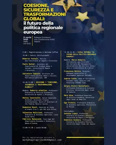 Coesione, sicurezza e trasformazioni globali: il futuro della politica regionale europea