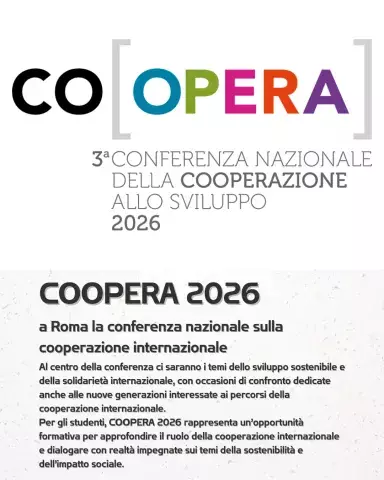 Conferenza Nazionale COOPERA 2026 per la Cooperazione allo Sviluppo