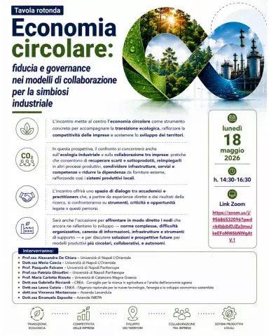 Economia circolare: fiducia e governance nei modelli di collaborazione per la simbiosi industriale